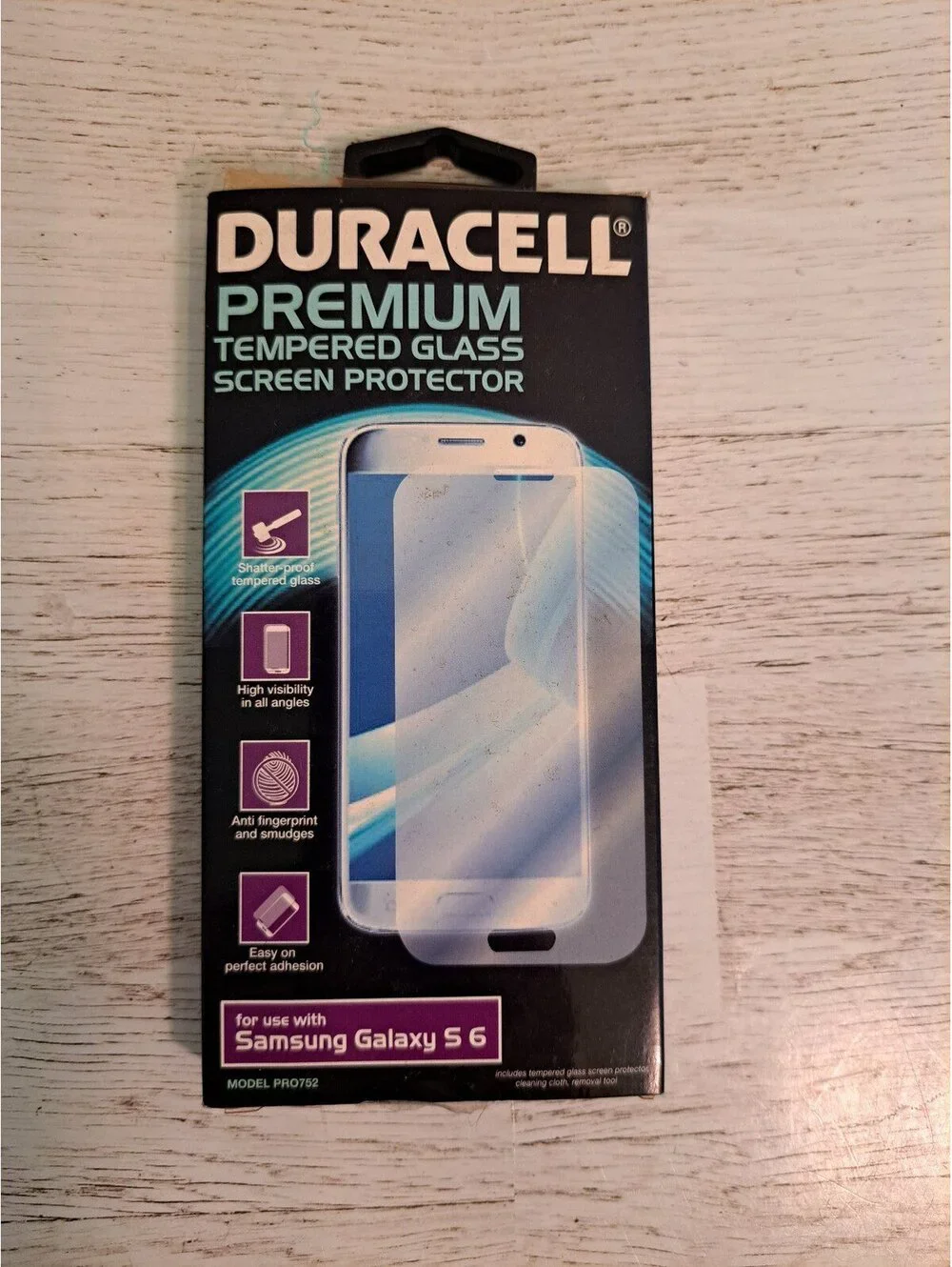Premium Tempered Glass Screen Protector from Duracell